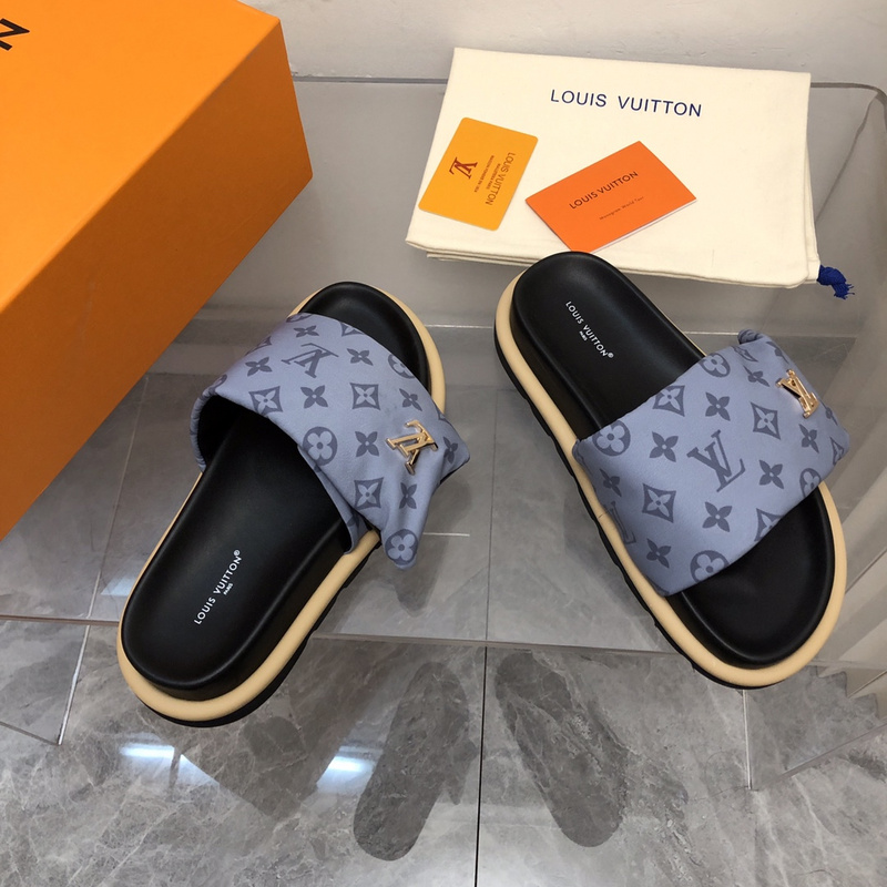 LV POOL PILLOW COMFORT MULE