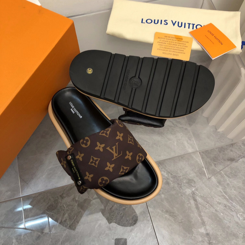 LV POOL PILLOW COMFORT MULE