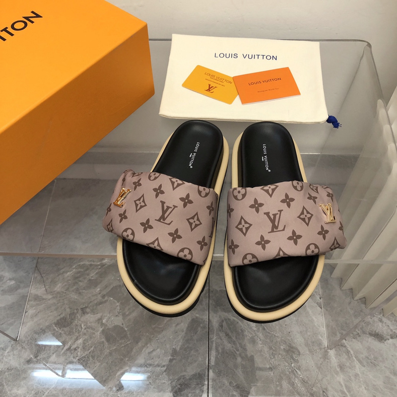 LV POOL PILLOW COMFORT MULE