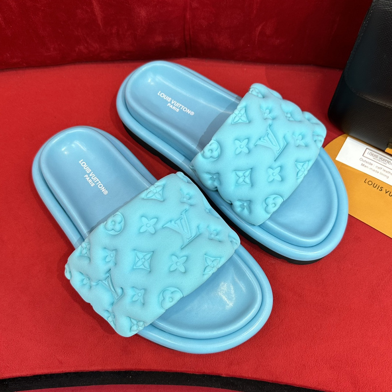LV POOL PILLOW COMFORT MULE