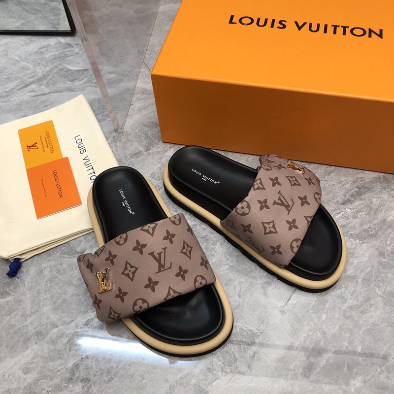 LV POOL PILLOW COMFORT MULE