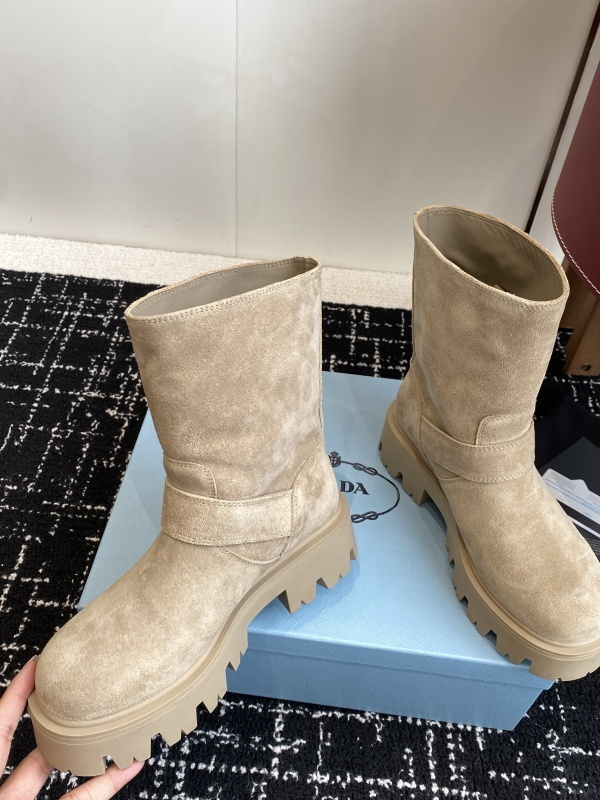 Prada Light Brown Boots