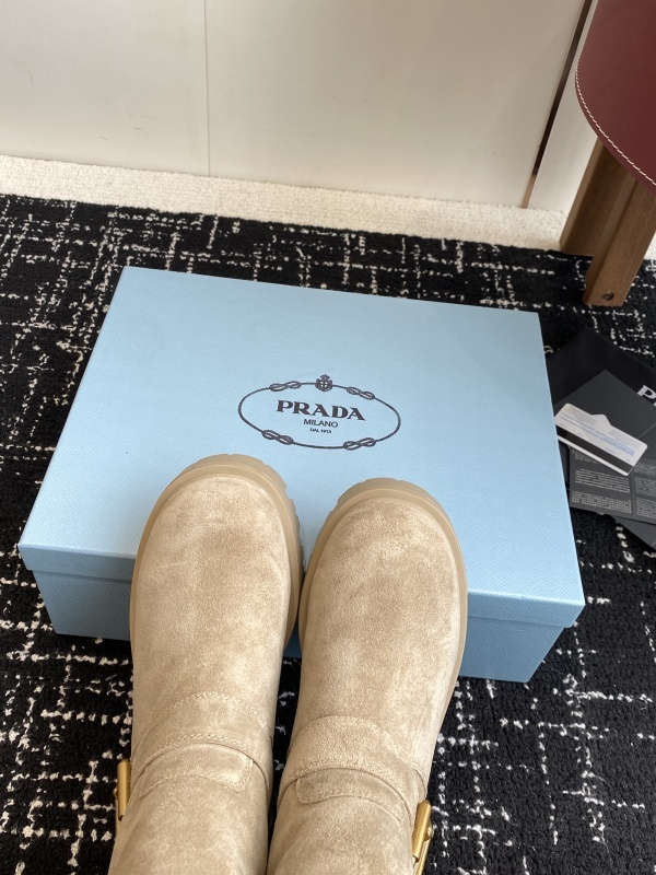 Prada Light Brown Boots
