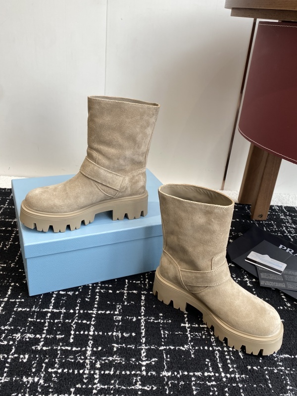 Prada Light Brown Boots